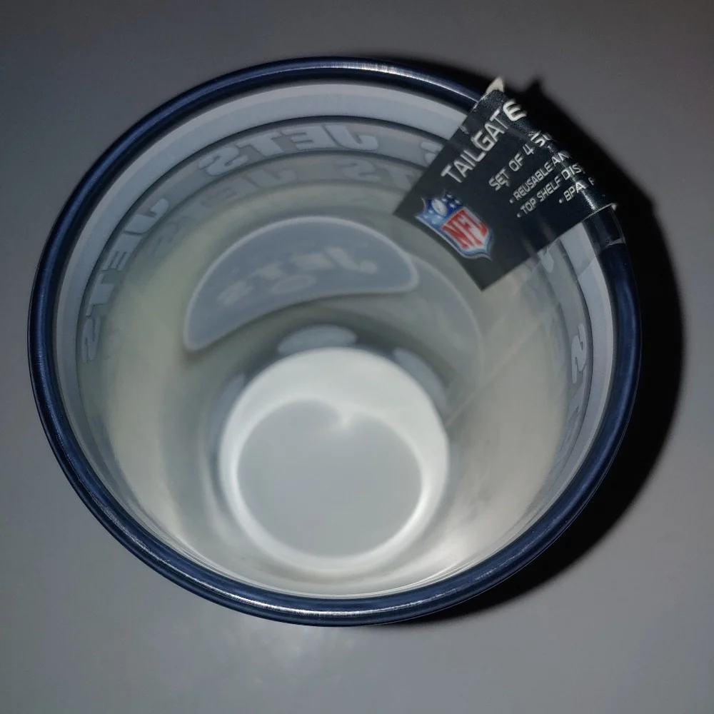 4-Pack NJ Jets Tailgate Cups